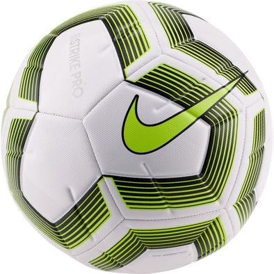 Nike Strike Pro Team Soccer Ball - White/Volt