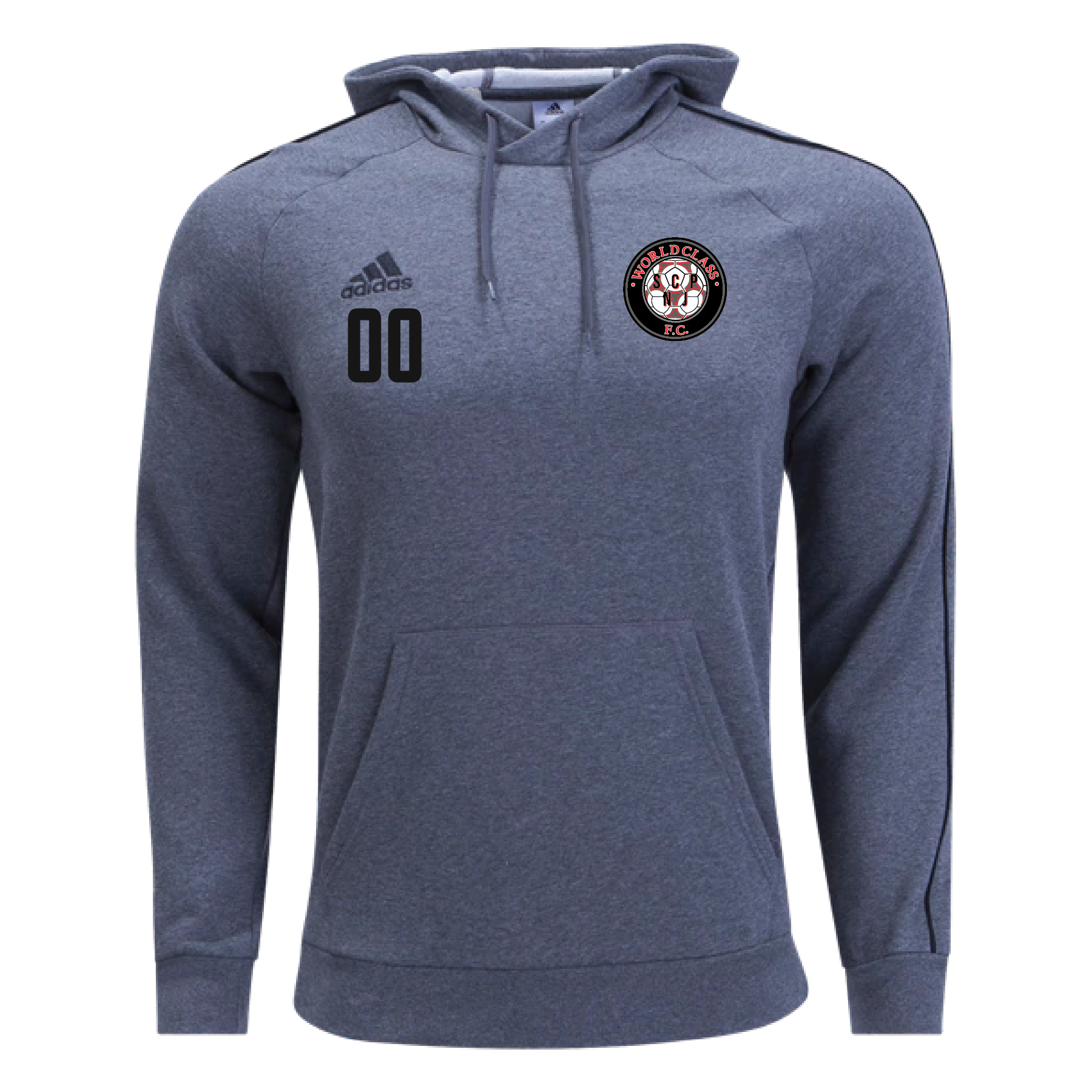 World Class SCP adidas Core 18 Hoodie Grey Soccer Zone USA