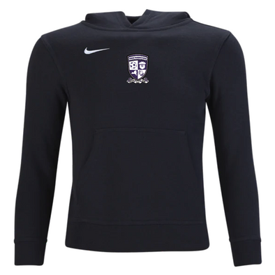 Monroe Woodbury Nike Team Club Fleece Hoodie Black