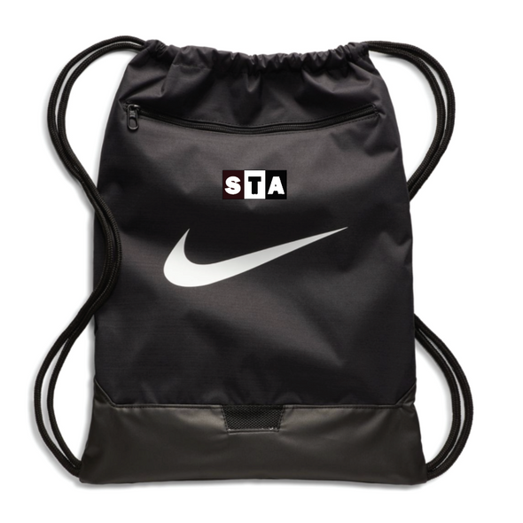 STA Morris United Nike Brasilia String Bag Black