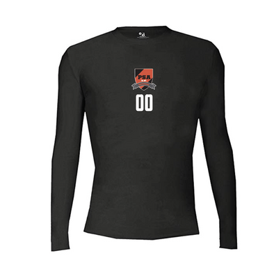 PSA National Champro Long Sleeve Compression Black