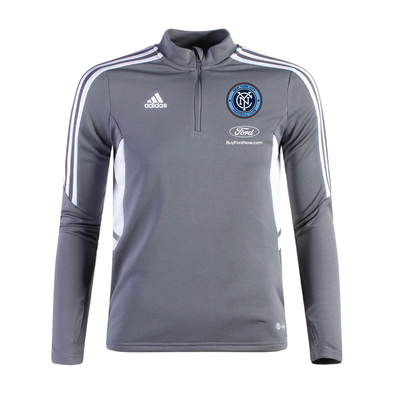 NYCFC Talent Centers adidas Condivo 22 Training Top Grey