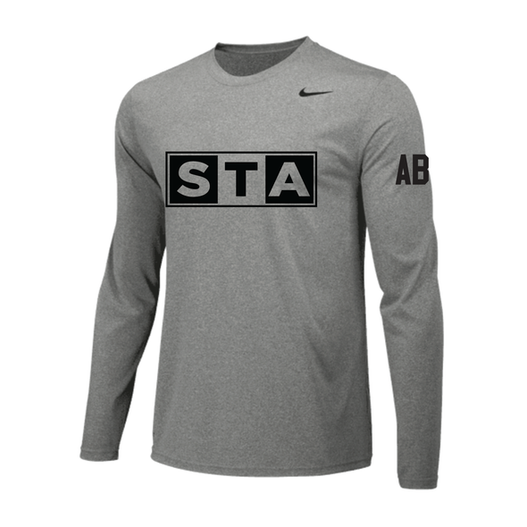 STA (Logo) Nike Legend LS Shirt Grey