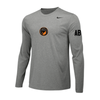 PSA Princeton (Patch) Nike Legend LS Shirt Grey