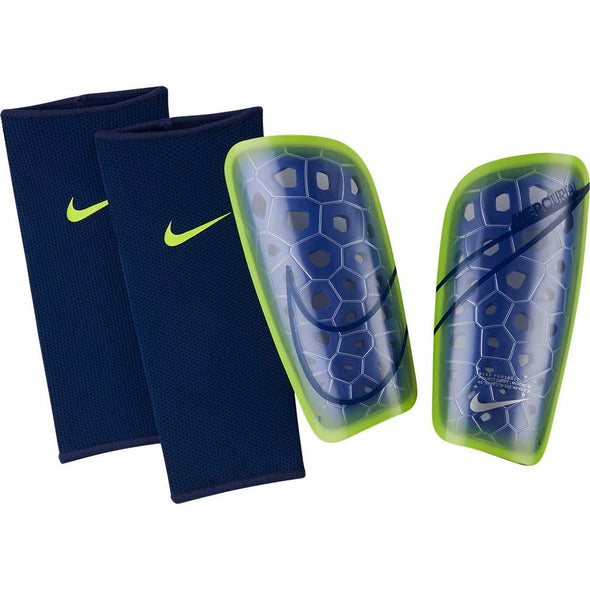 Nike Mercurial Lite Shinguards - Sapphire/Volt/Blue Void