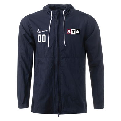 STA Nike Academy 19 Rain Jacket Black