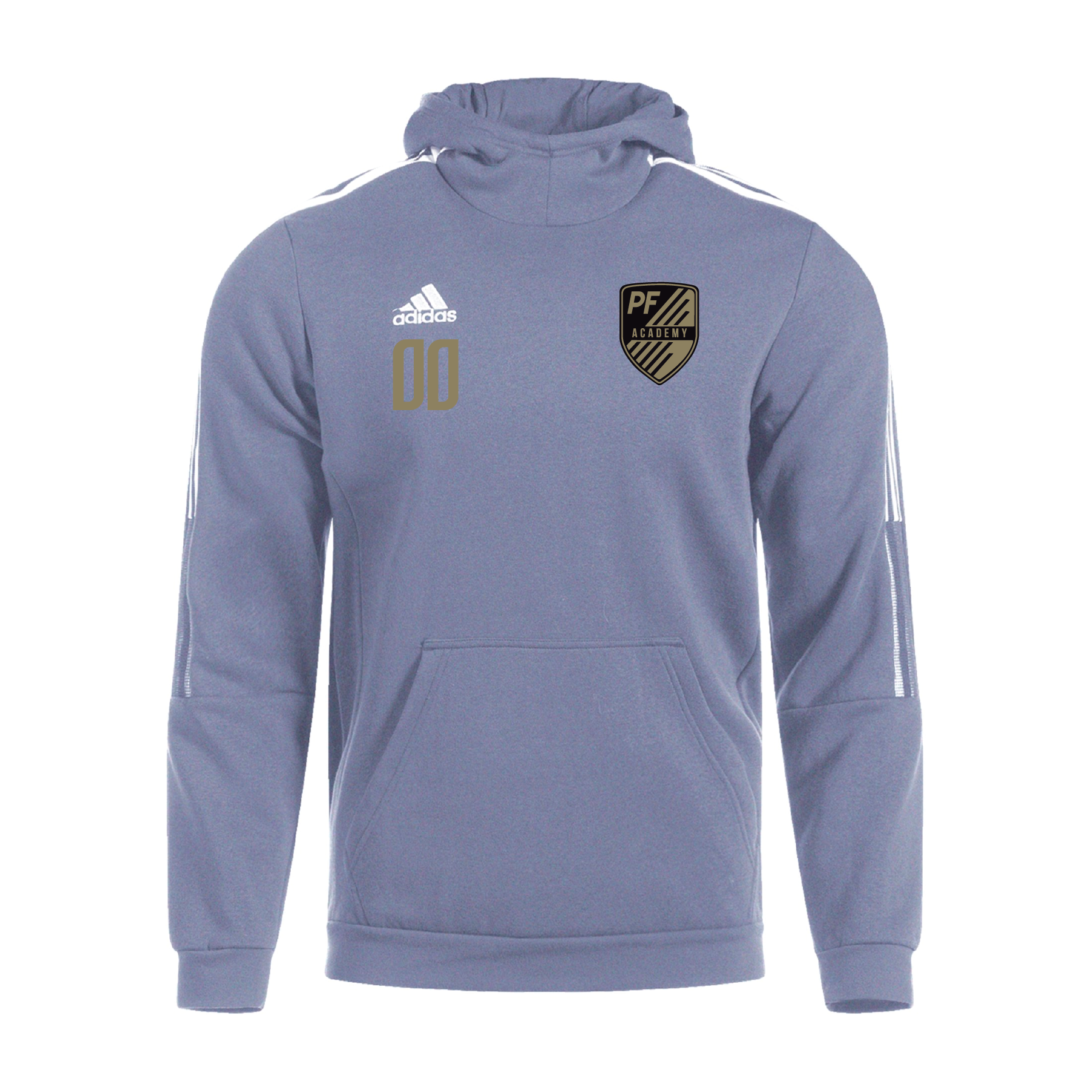 Playmaker Futbol Academy adidas Tiro 21 Hoodie Grey Soccer
