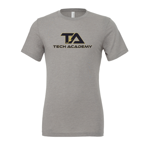 Tech Academy Bella + Canvas Short Sleeve Triblend T-Shirt Grey