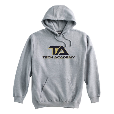 Tech Academy Pennant Super 10 Hoodie Grey