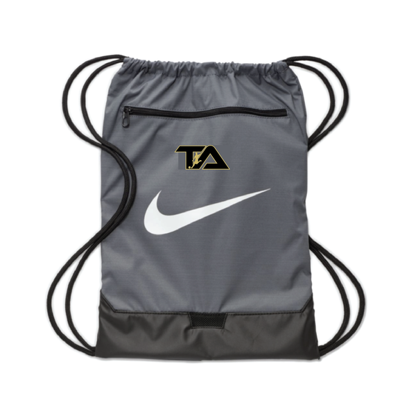 Tech Academy Nike Brasilia String Bag Grey