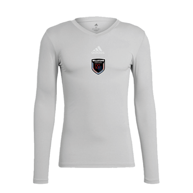 Millstone United adidas Base Compression Tee Grey