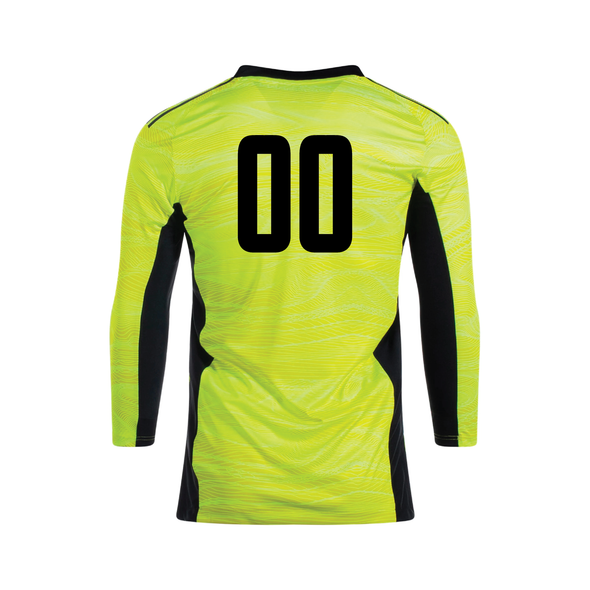 Brazilian Soccer Training adidas Condivo 21 Goalkeeper Jersey Yellow