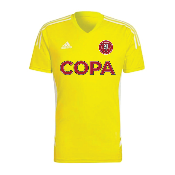 FC Copa Metuchen adidas Condivo 22 Goalkeeper Jersey Yellow
