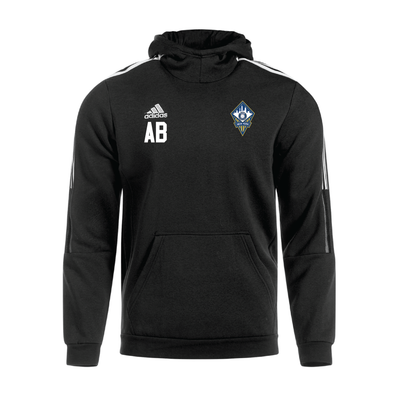 FA Euro New York MLS NEXT adidas Tiro 21 Hoodie Black