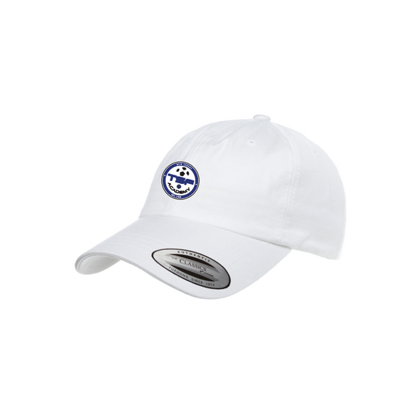 TSF Academy Yupoong Cotton Twill Dad Cap White