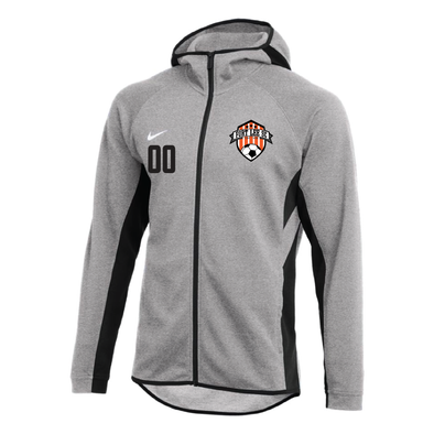 Fort Lee SC Nike Showtime Full-Zip Hoodie Grey