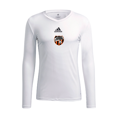 Plainview Old Bethpage adidas Base Compression Tee White