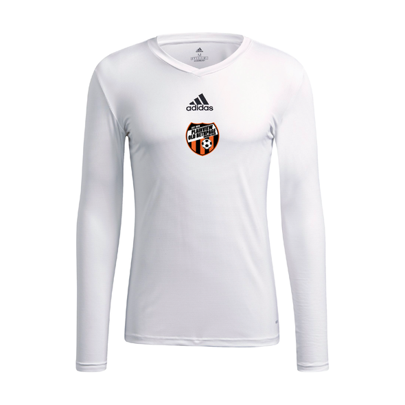 Plainview Old Bethpage adidas Base Compression Tee White