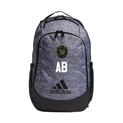 BSM Elite Coaches adidas Defender Backpack Grey