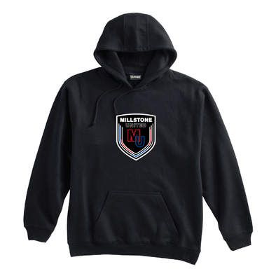 Millstone United (Logo) Pennant Super 10 Hoodie Black