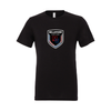 Millstone United (Logo) Bella + Canvas Short Sleeve Triblend T-Shirt Solid Black