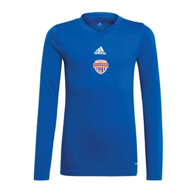 Parsippany SC Academy adidas Base Compression Tee- Royal