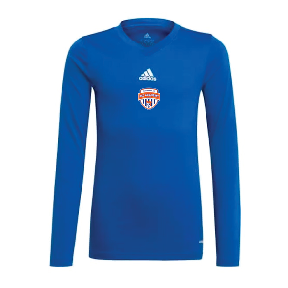 Parsippany SC Travel adidas Base Compression Tee- Royal