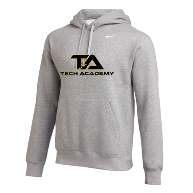 Tech Academy Nike Club Hoodie Grey