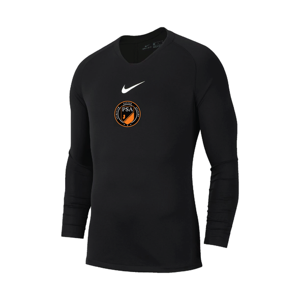 PSA Monmouth Nike Park LS First Layer Compression Black