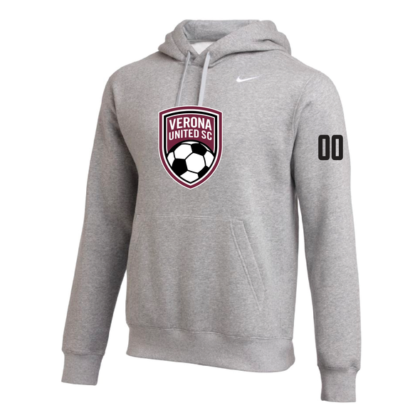 Verona (Logo) Nike Club Hoodie Grey