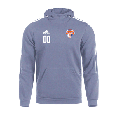 Parsippany SC Academy adidas Tiro 21 Hoodie Grey