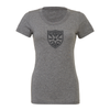 WESTON FC GIRLS ACADEMY (Logo) Bella + Canvas Short Sleeve Triblend T-Shirt Grey
