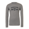 Weston FC FAN (Soccer Mom) Bella + Canvas Long Sleeve Triblend T-Shirt Grey