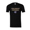 Wolfpack Football FAN Bella + Canvas Short Sleeve Triblend T-Shirt Black