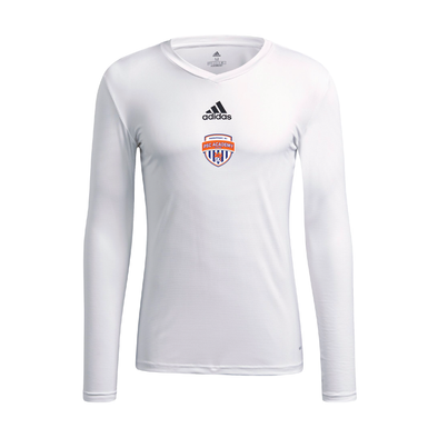 Parsippany SC Travel adidas Base Compression Tee White