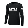 STA Mount Olive Premier (Logo) Nike Legend LS Shirt Black