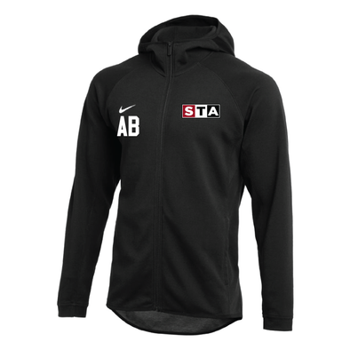 STA Boys ECNL Nike Showtime Full-Zip Hoodie Black