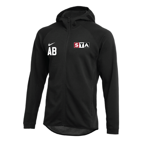 STA Morris United Nike Showtime Full-Zip Hoodie Black