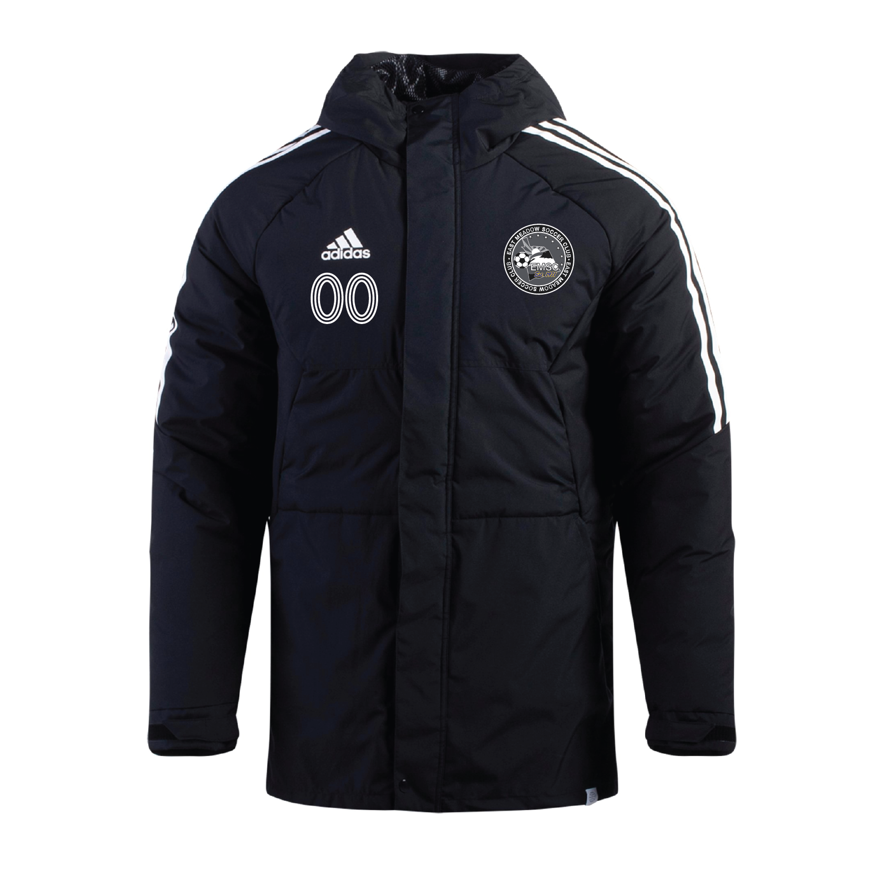 Adidas condivo 18 stadium parka black sales