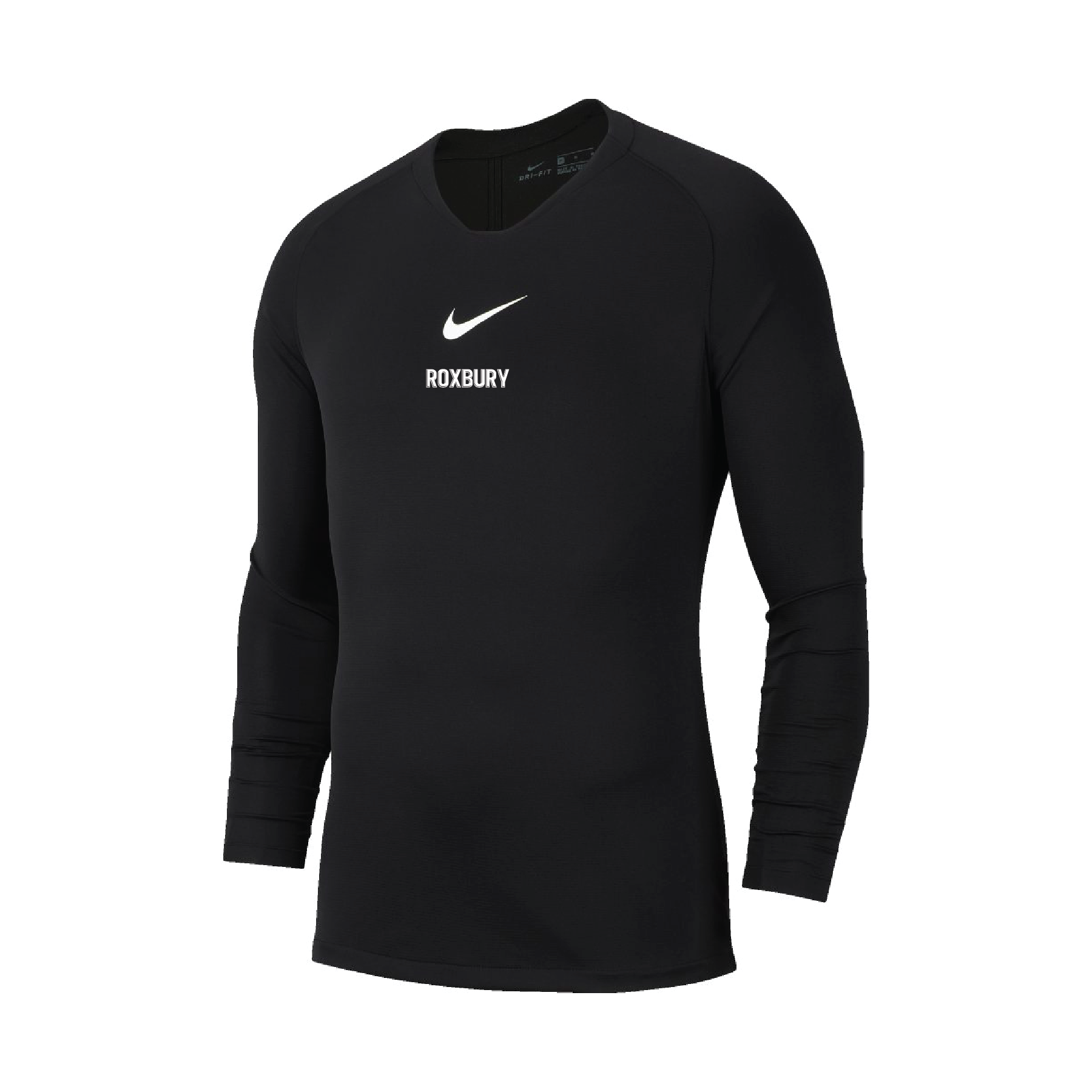 Roxbury SCP Nike Park LS First Layer Compression Black Soccer Zone USA