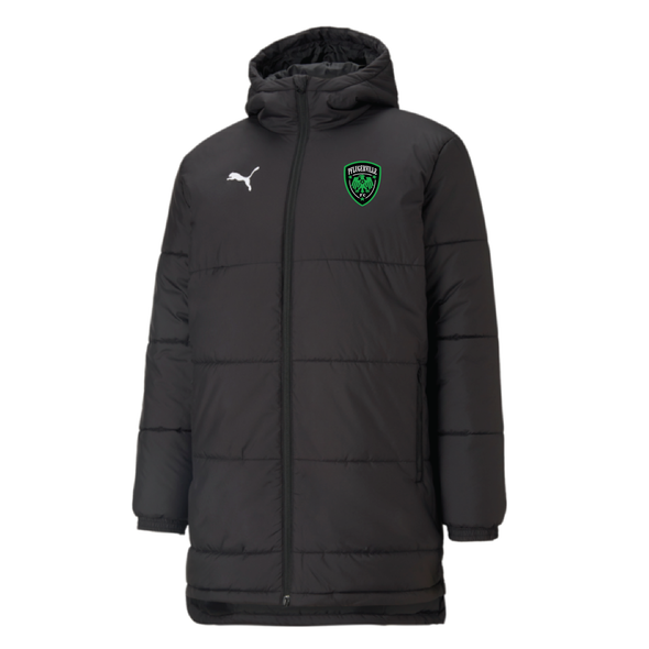 Pflugerville FC Coaches Puma Bench Winter Jacket Black