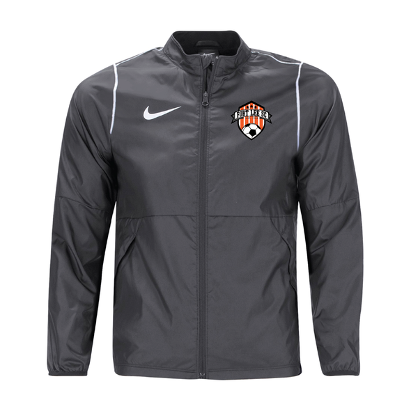 Fort Lee SC FAN Nike Park 20 Rain Jacket Grey