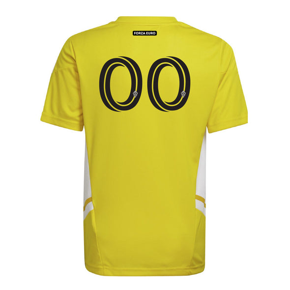 FA Euro New York adidas 2022-24 S/S Goalkeeper Jersey (Yellow)