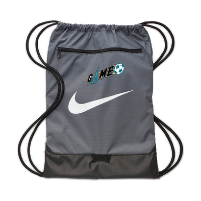 A Game Nike Brasilia String Bag Grey