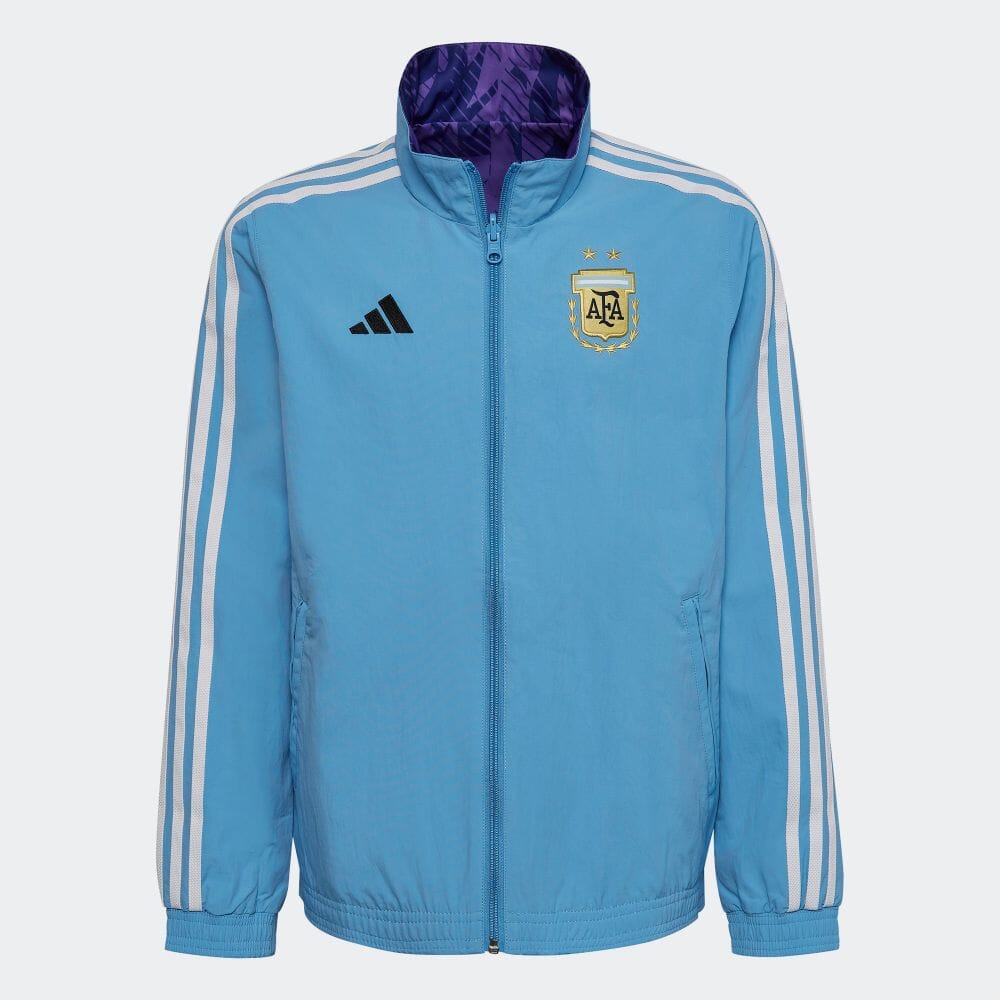 Women's adidas Argentina REVERSIBLE Anthem Jacket HF3951